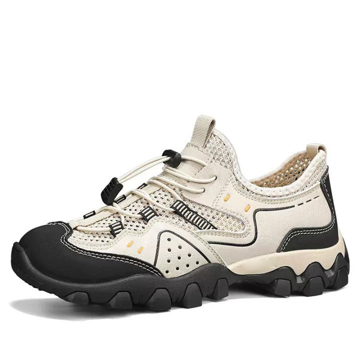 chaussure randonnée trail homme blanche légère outdoor