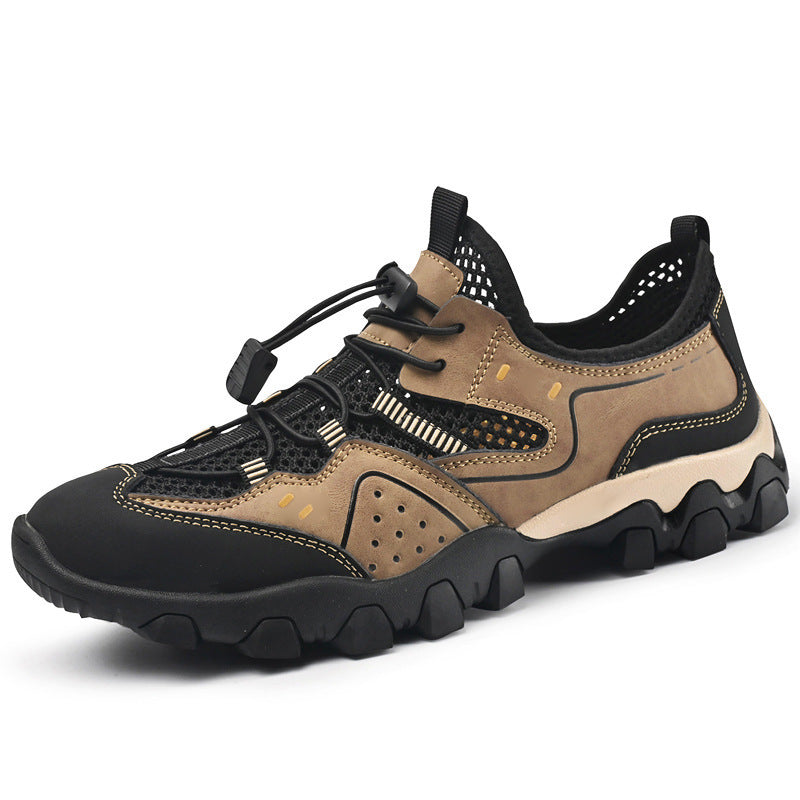 chaussure randonnée trail homme kaki semelle injectée