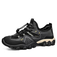 Thumbnail for chaussure randonnée trail homme noire respirante mesh