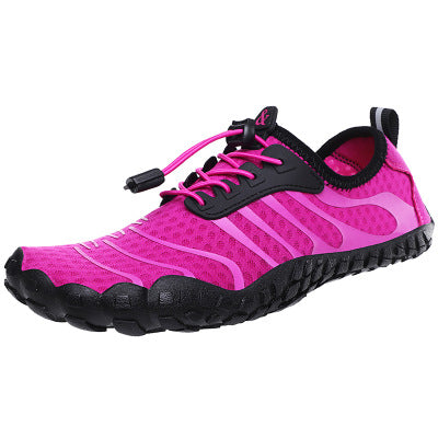 chaussures randonnée basse rose respirante antidérapante