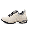 chaussures randonnée femme basse beige semelle coussin air
