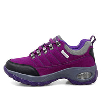 Thumbnail for chaussures randonnée femme violet coussin air confort