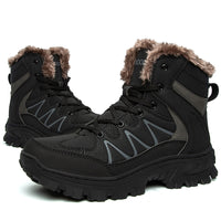Thumbnail for chaussures randonnée hiver homme noir chaud antidérapant