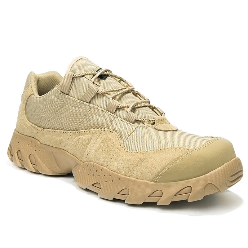 chaussures randonnée homme sable suède semelle caoutchouc non slip