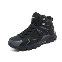 Thumbnail for chaussures randonnée semi montante noir semelle caoutchouc naturel