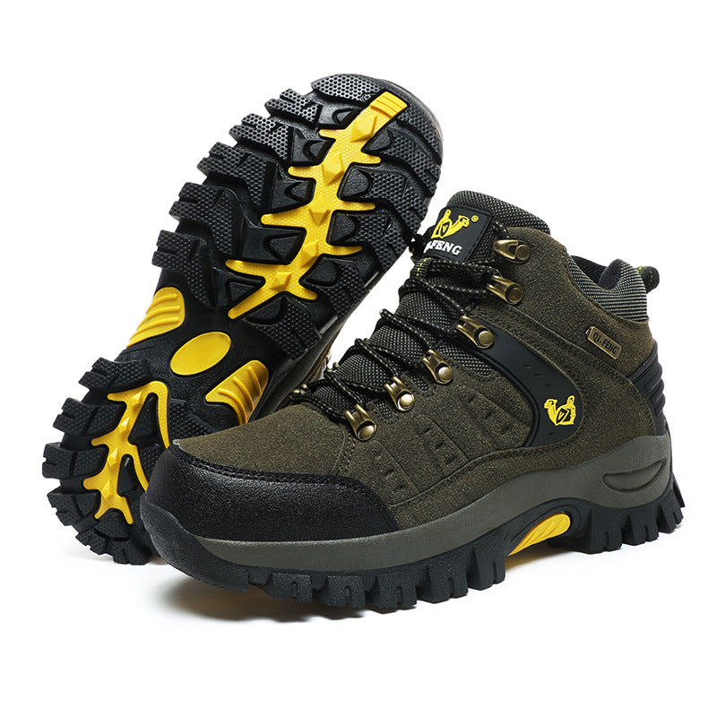 chaussures randonnée ultra légère kaki respirante été