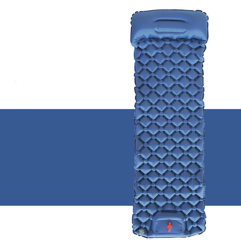 matelas gonflable bleu marine pour camping et trekking