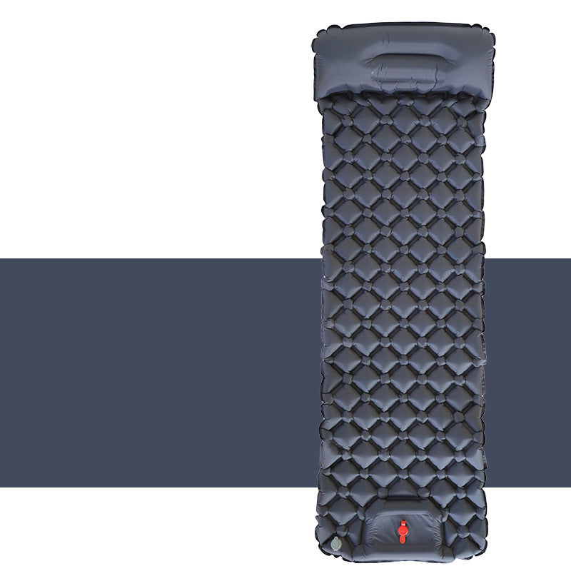 matelas bivouac gonflable noir léger pour camping et outdoor