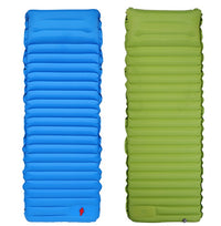 Thumbnail for matelas randonnée ultra léger bleu et vert pour camping