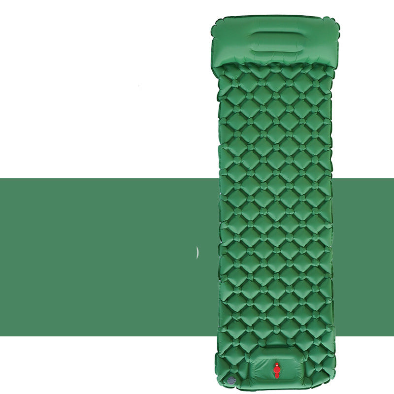 matelas de bivouac vert léger et compact pour outdoor