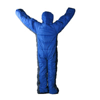 Thumbnail for sac de couchage humanoïde vue arrière pour outdoor et camping