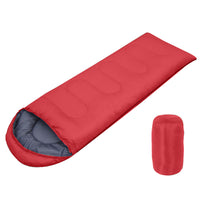 Thumbnail for sac de couchage hiver rouge sur fond blanc