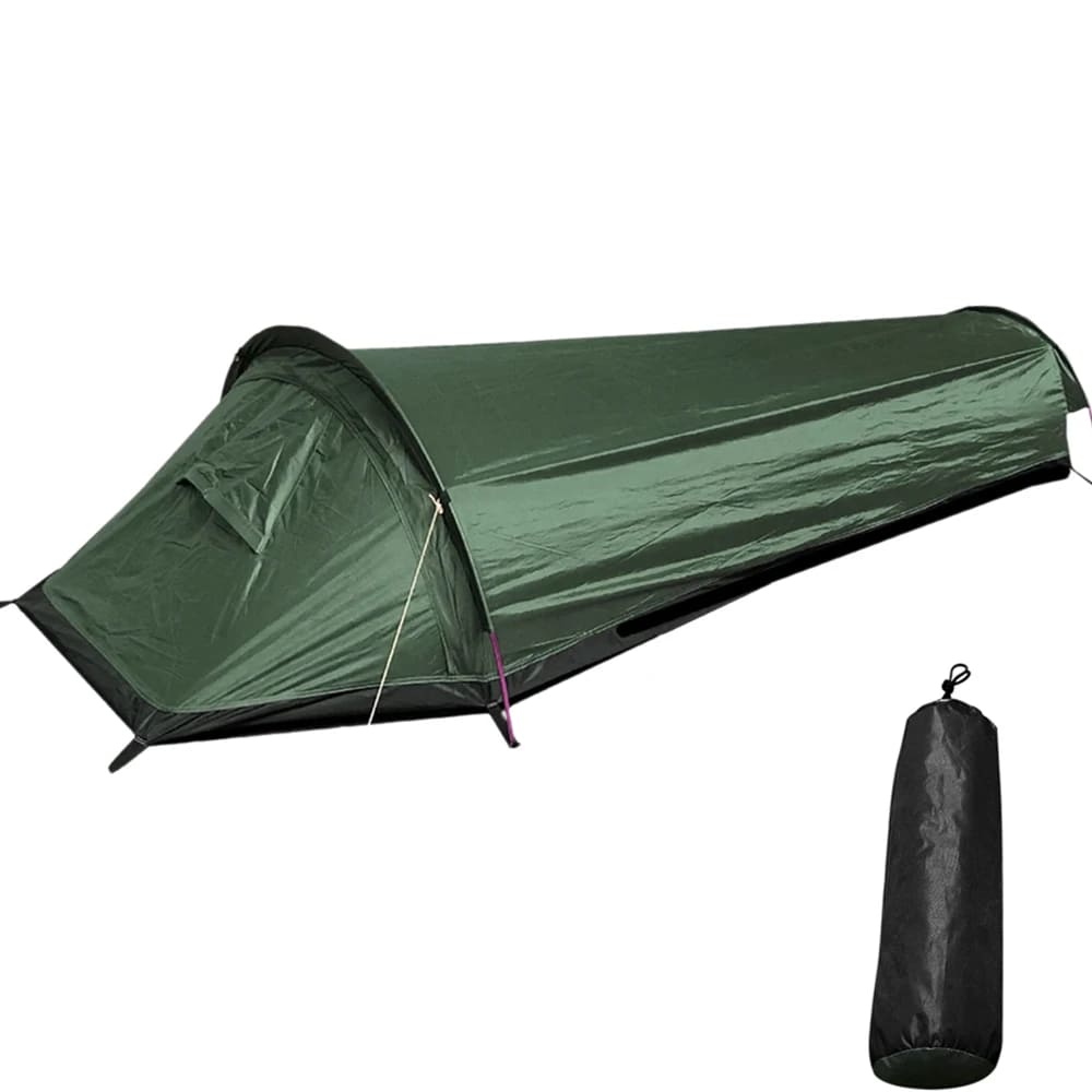 Tente bivouac 1 personne format sarcophage