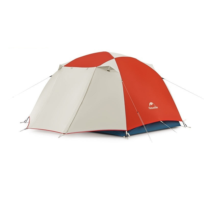 Tente ultra légère Naturehike Yunchuan Pro rouge carotte avec dimensions