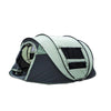 Tente camping 4 places pop-up kaki Campigo fenêtres mesh