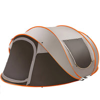 Thumbnail for Tente pop-up 4 places Campigo coloris camel et orange